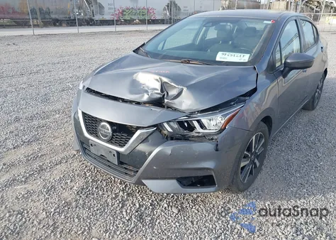 2021 Nissan Versa Sv Xtronic Cvt z USA, uszkodzony, nr VIN 3N1CN8EV6ML852382